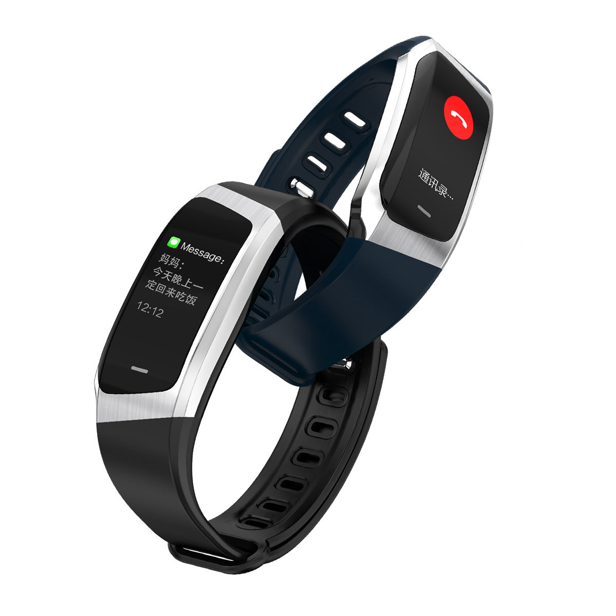 Smart Color Screen Bracelet Sports Pedometer Track Heart Rate Blood Pressure Monitoring Personalized  Bracelet