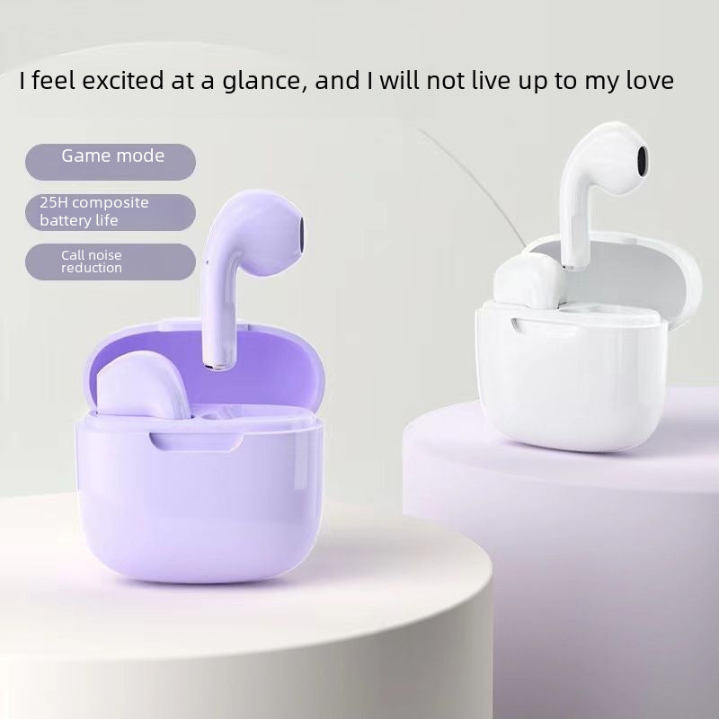 Cross-border A2Pro Bluetooth 5.3 Headset Mini In-ear TWS Wireless Transparent Macaron Color Ultra-long Endurance Pro10